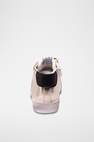 Zapatillas altas - Dorado