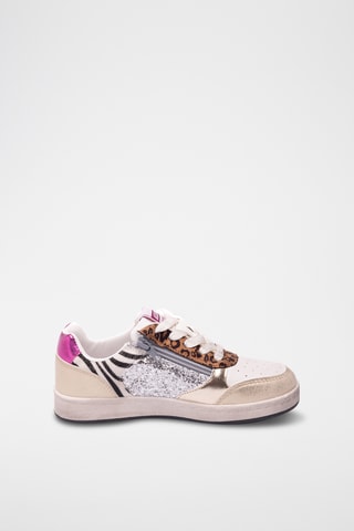 Zapatillas - Blanco y marrón