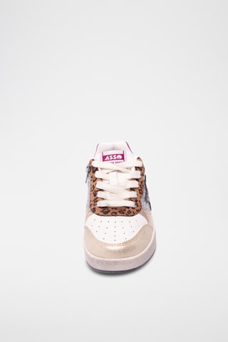 Zapatillas - Blanco y marrón