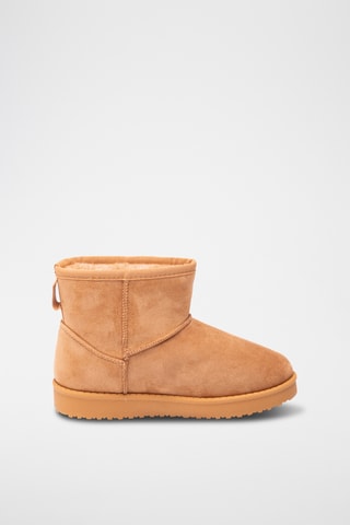 Botines forrados - Camel