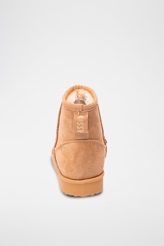 Botines forrados - Camel