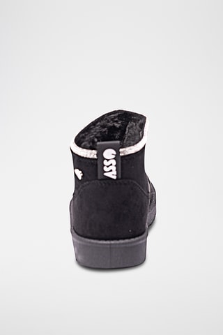 Botines forrados - Negro