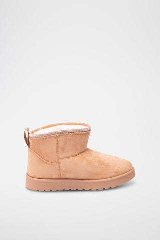 Botines forrados - Camel