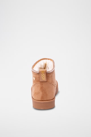Botines forrados - Camel