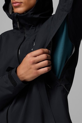Veste de trail pliable à capuche Ampli-Dry™ II - Noir