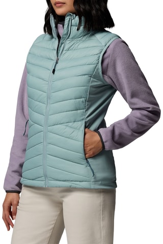 Doudoune sans manches de trail Powder Pass™ III - Bleu clair