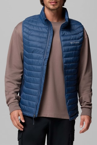 Doudoune sans manches de randonnée Powder Pass™ - Bleu marine