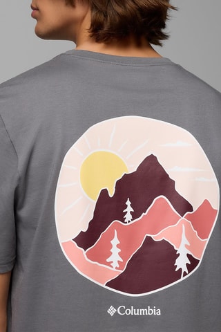 T-shirt regular en coton biologique CSC™ Outdoor - Gris foncé