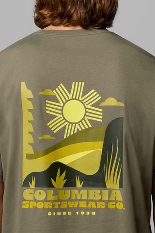 T-shirt regular en coton biologique CSC™ Outdoor - Kaki