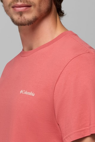 T-shirt regular en coton biologique CSC™ Outdoor - Rouge
