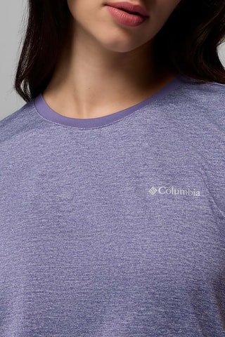 T-shirt regular de trail BlueVista Hill™ - Violet chiné