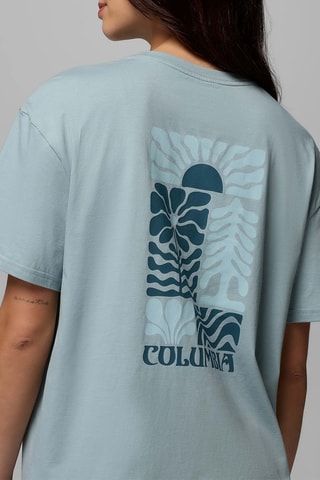 T-shirt relaxed en coton biologique Rolling Bend™ - Bleu