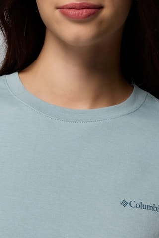 T-shirt relaxed en coton biologique Rolling Bend™ - Bleu