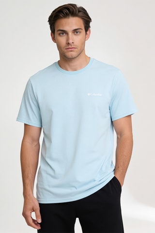 T-shirt regular en coton biologique CSC™ Outdoor - Bleu