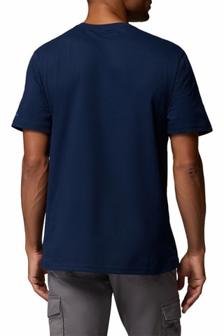 T-shirt regular en coton biologique CSC™ Seasonal - Bleu marine