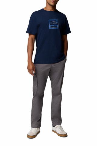 T-shirt regular en coton biologique CSC™ Seasonal - Bleu marine