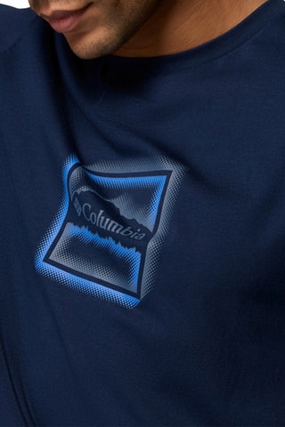 T-shirt regular en coton biologique CSC™ Seasonal - Bleu marine