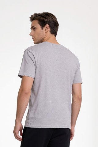 T-shirt regular en coton biologique M Rapid Ridge™ - Gris