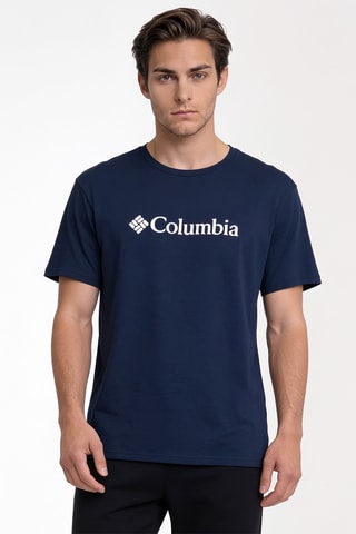 T-shirt regular en coton biologique M Rapid Ridge™ - Bleu marine