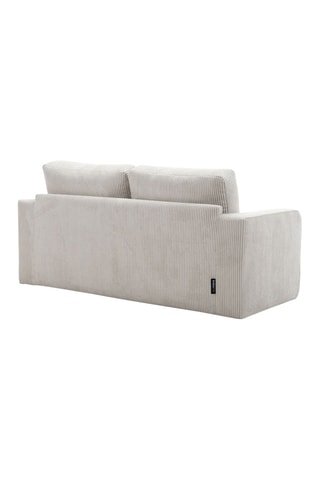 Canapé droit convertible déplimousse Côme Beige