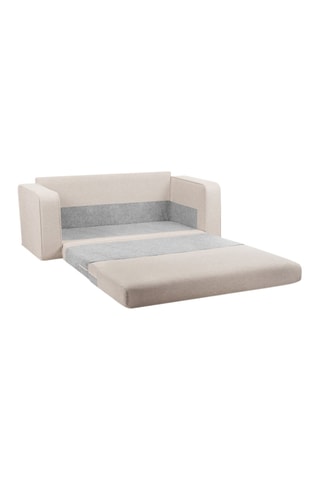 Canapé droit convertible déplimousse Côme Beige