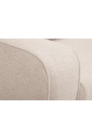 Canapé droit convertible déplimousse Côme Beige