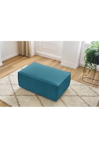 Pouf Nihad - 
Bleu
