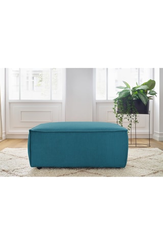Pouf Nihad - 
Bleu