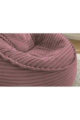 Pouf Socrate - 106 x 79 x 106 cm - Vieux rose