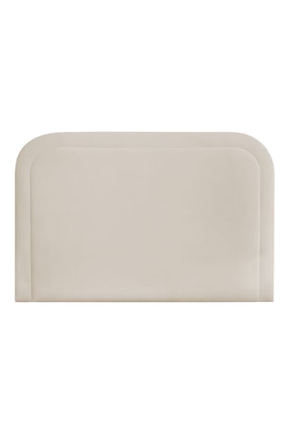 Tête de lit Cassiopée - En tissu toucher velours