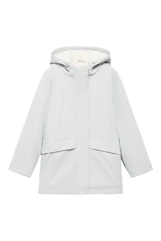 Manteau imperméable à capuche - Bleu