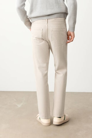 Jean regular-fit - Beige
