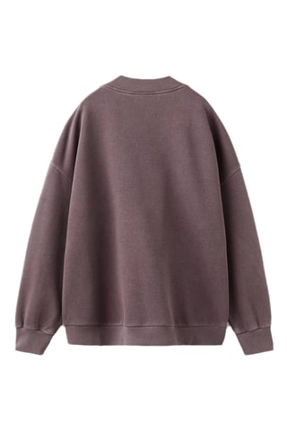 Sweat-shirt imprimé tigre - Marron