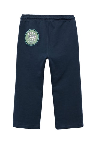 Jogger brodé Snoopy - Bleu marine