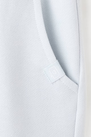 Jogging coton cordon - Bleu