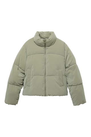 Anorak matelassé doux - Vert