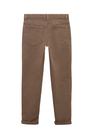 Pantalon droit - Marron