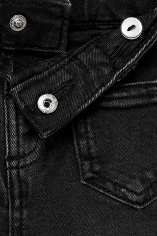 Jean flare ourlet effiloché - Noir