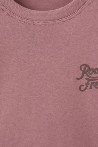 T-shirt coton imprimé - Rouge