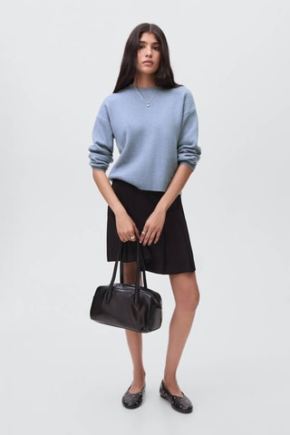 Pull-over maille - Bleu