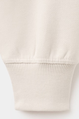 Sweat-shirt coton imprimé - Gris