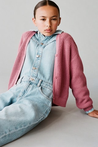 Combi-pantalon denim - Bleu clair