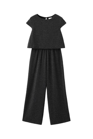 Combi-pantalon en lurex - Noir