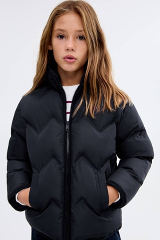 Manteau matelassé - Bleu marine