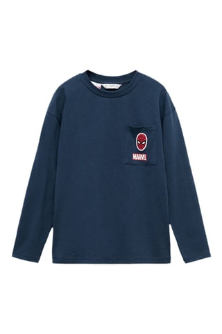 T-shirt Spider-Man - Bleu marine