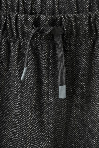 Pantalon droit chevrons - Gris