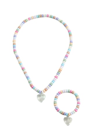 Ensemble colliers et bracelet