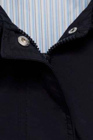 Trench détail boutons - Bleu marine