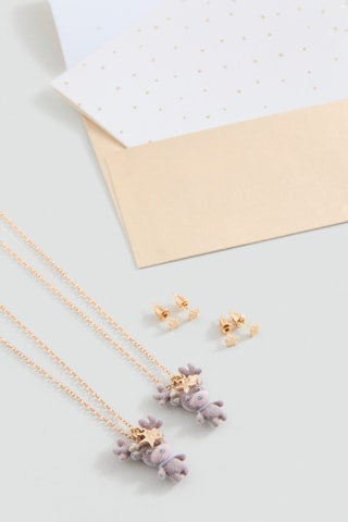 Lot collier boucles d' oreilles