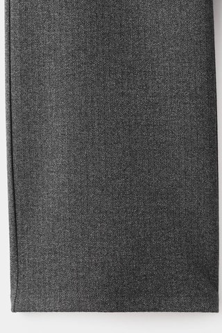 Pantalon en maille à nœud - Gris